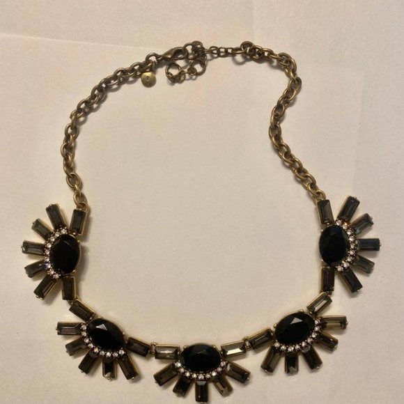 J Crew black statement necklace - Picture 3 of 3